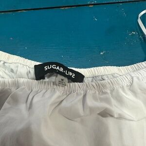 Sugar lips off the shoulder top